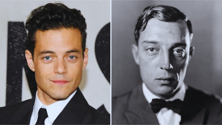 Rami Malek as Buster Keaton